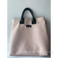 Extra Large Shopping Bags Lychee Pu Material Wholesale